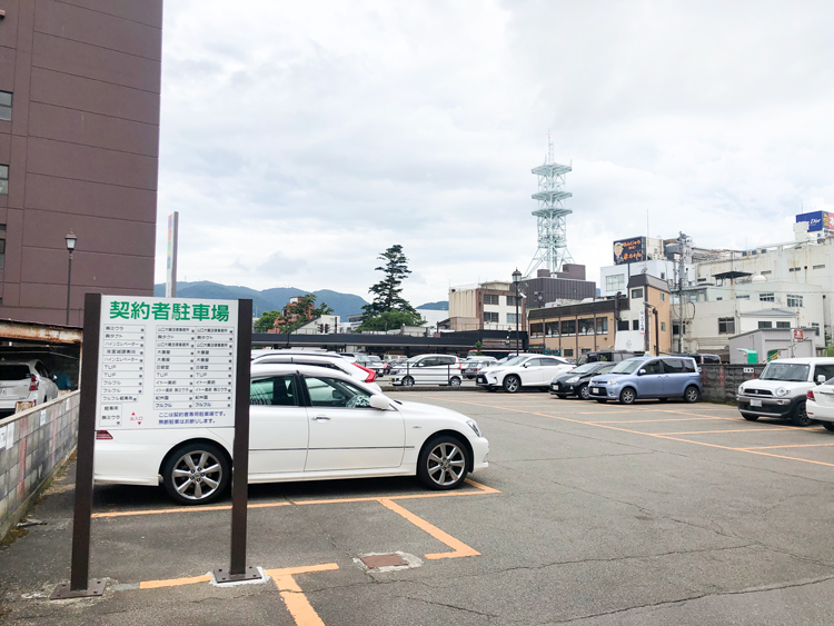 契約駐車場案内 看板